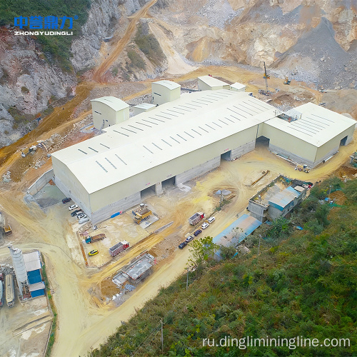 Линия по производству заполнителя производительностью 2,5 миллиона тонн в год